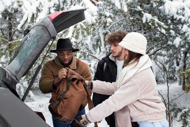 Winter safety and travel tips for driving and staying cozy in the Smokies