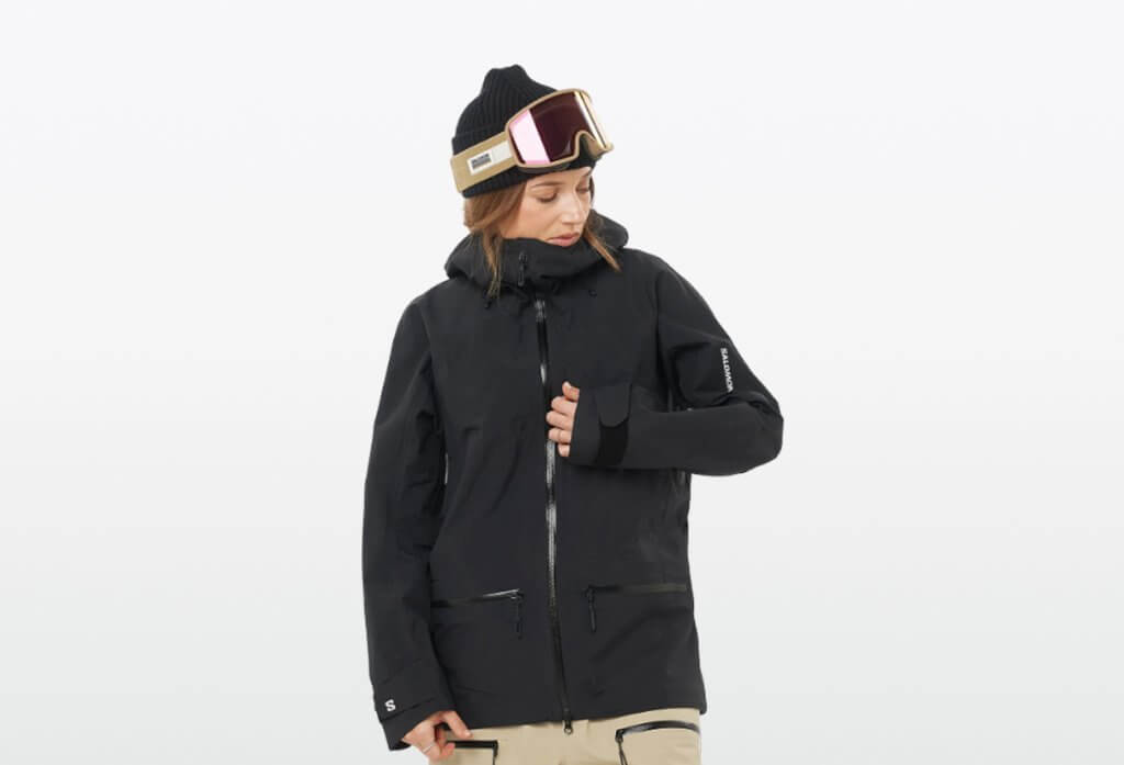 Rent – Ski jacket with pockets and hood (6)