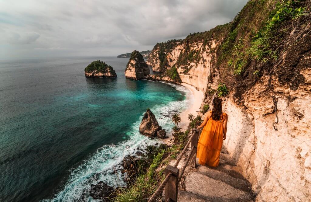 This shot is taken in Bali, one of the most popular winter holiday destinations in the world
