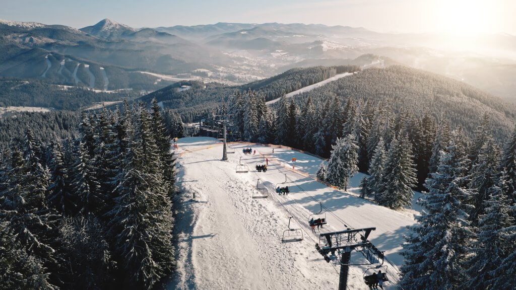 A spacious Vail Ski Resort, where you can snowboard or ski to your heart's content