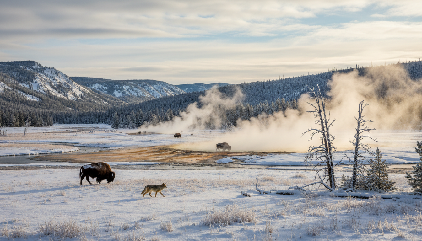 Things to Do in Yellowstone National Park Winter | GetSki